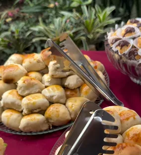 Mesa de Coffee Break em São Vicente